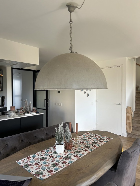 Image 1 of Robuste Metall-Pendelleuchte im modernen Kronleuchter-Design, 90 cm