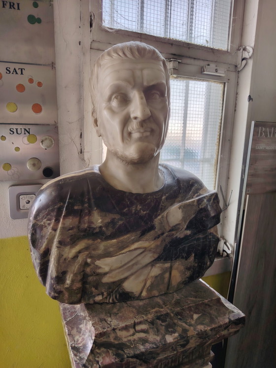 Image 1 of Marmorbüste von Kaiser Vespasian