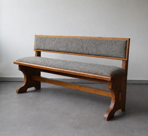 Banco de roble macizo, 1960. – Wood (photo 7 of 7)