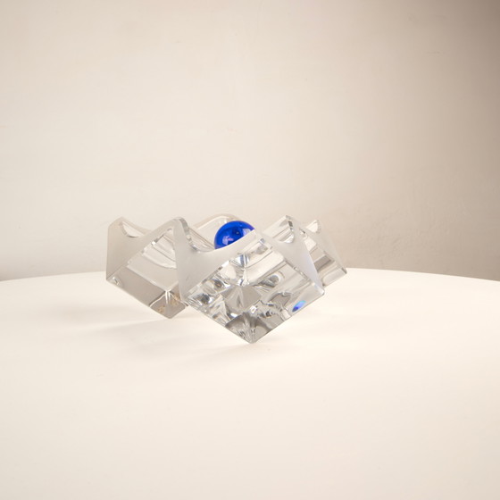 Skulpturaler Roc Vide-poche von Daum France, 1980 – Tischdekoration, Crystal (photo 20 of 26)