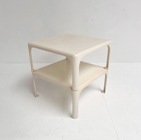 Image 1 of Set van 2 Artemide Demetrio 45 bijzettafels van Vico Magistretti, 1960's