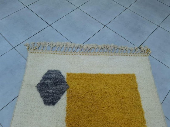 Traditioneel, op maat gemaakt wollen vloerkleed met kleurrijk patroon, 1,5/2,5 m – Aime Té (photo 6 of 6)