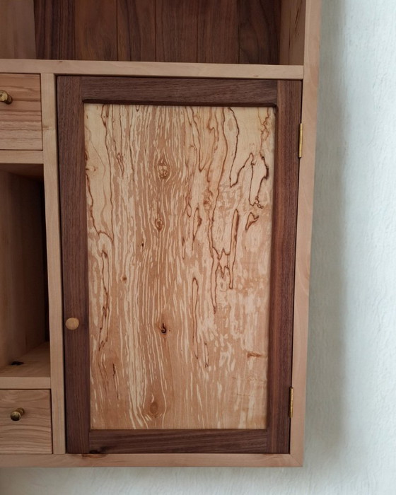 Image 1 of Armadio a muro in legno massiccio