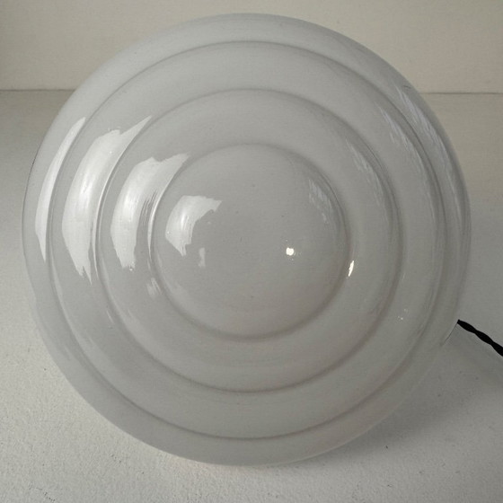 Image 1 of ANTIKE ART-DECO-OPALIN-HÄNGERLEUCHTE