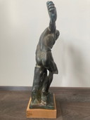 Discobolus: Discus Thrower sculpture by Myron.