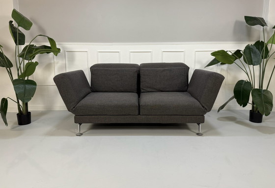 Image 1 of Brühl Moule Sofa Grau Schlafsofa Designer Schlaffunktion