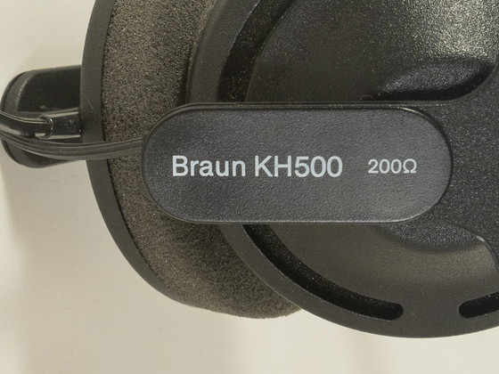 Auriculares KH 500, Dieter Rams, Braun, embalaje original – Objetos decorativos, Plástico (photo 6 of 14)