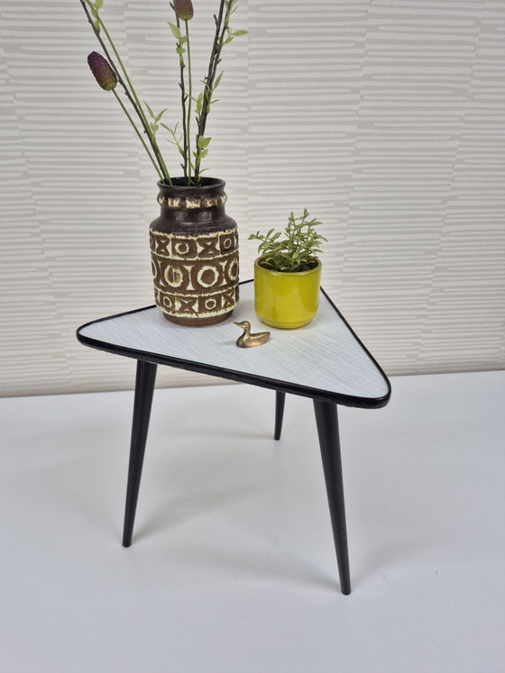 Porta piante vintage, triangolare, anni '60, '70. – Legno (photo 3 of 8)
