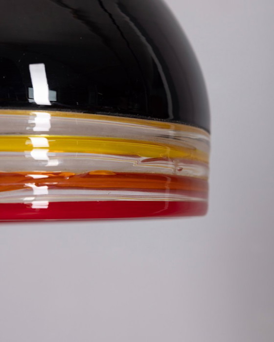 Image 1 of Lámpara colgante de cristal de Murano de la década de 1970, diseñada por R. Pamio y R. Toso para Leucos.