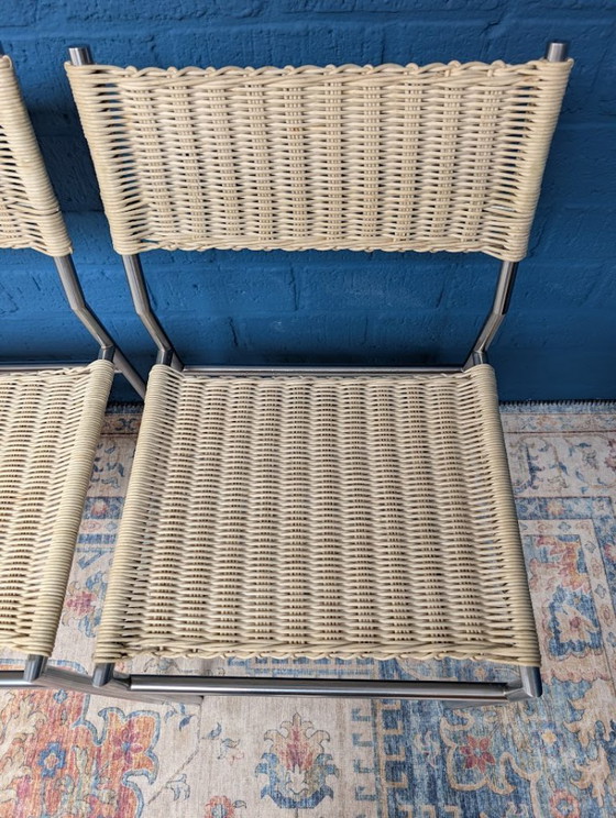 Image 1 of 4x Martin Visser SE05 stoelen, Nederlands design