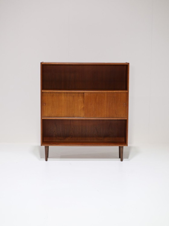 Image 1 of Libreria vintage danese in teak con ante