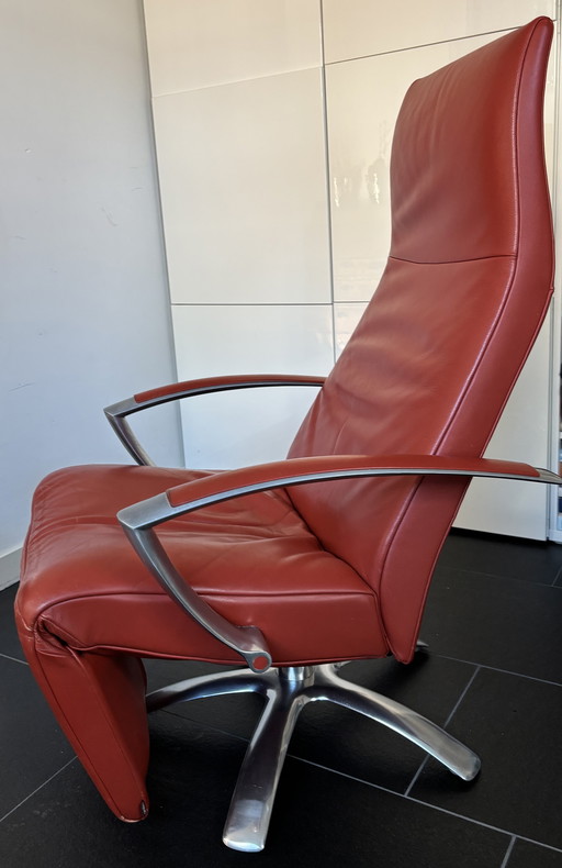 Jori stoel koraalrood