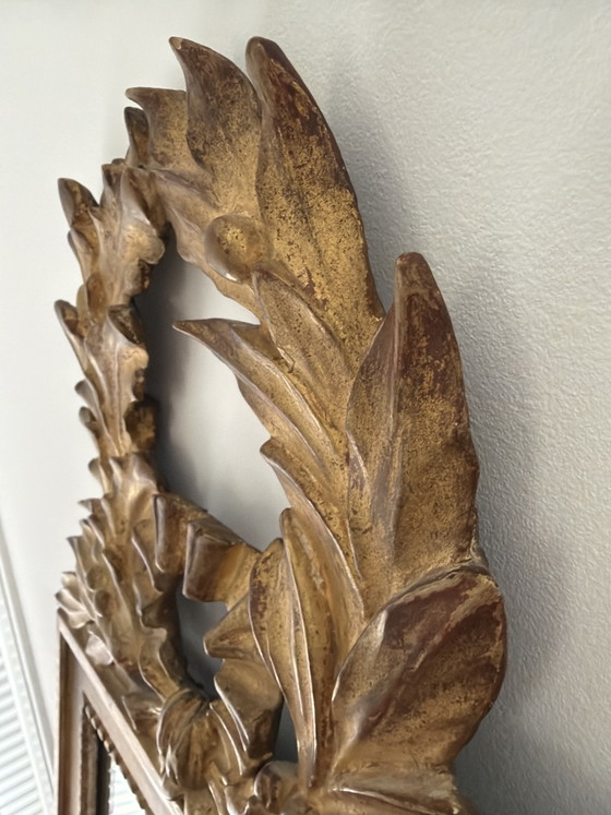 Image 1 of Miroir français ancien doré