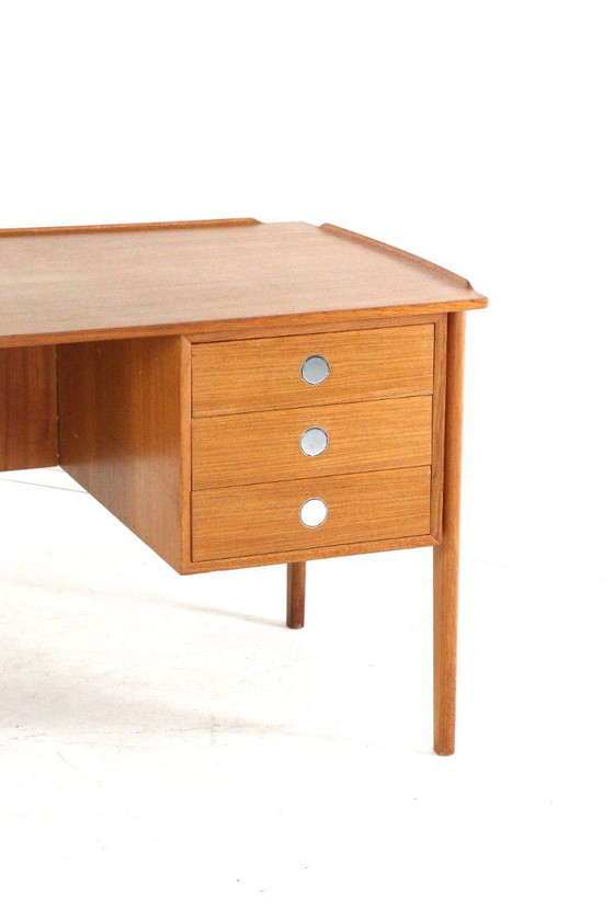 Dyrlund bureau gerestaureerd vintage teak – Wood (photo 4 of 18)