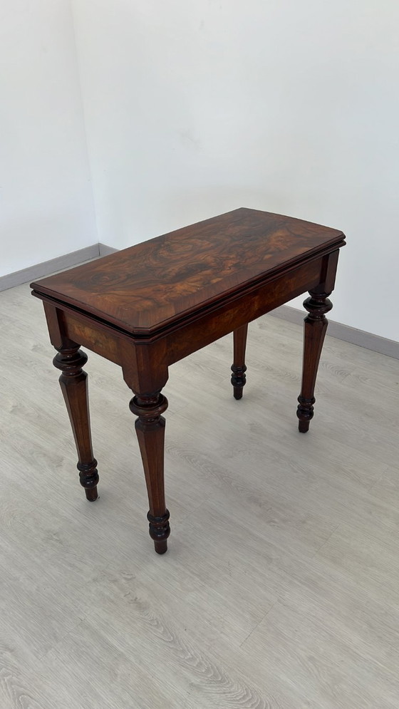 Image 1 of Game table - Wood, 19th century