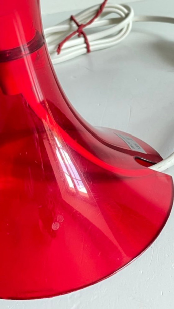 Red Ikea Vintage Lamp – Table lamps, Plexiglass (photo 16 of 24)