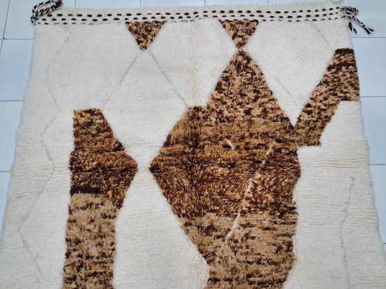 Traditioneel handgemaakt vloerkleed van zuivere wol afmeting 2/3 m – Aime Té, Vloerkleden en tapijten, Wool (photo 4 of 8)
