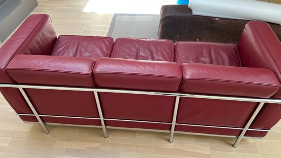 Image 1 of Cassina 2 Fauteuil Grand Confort, petit modèle, trois places, durable