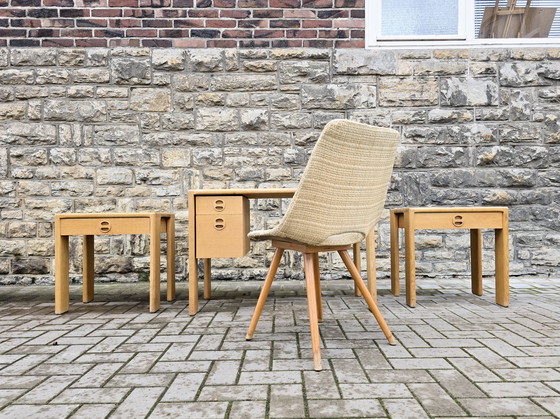 Image 1 of Sofá Asko Bonanza Esko Pajamis Cómoda Mediados de siglo Años 60 Años 70 Bancos Escritorio