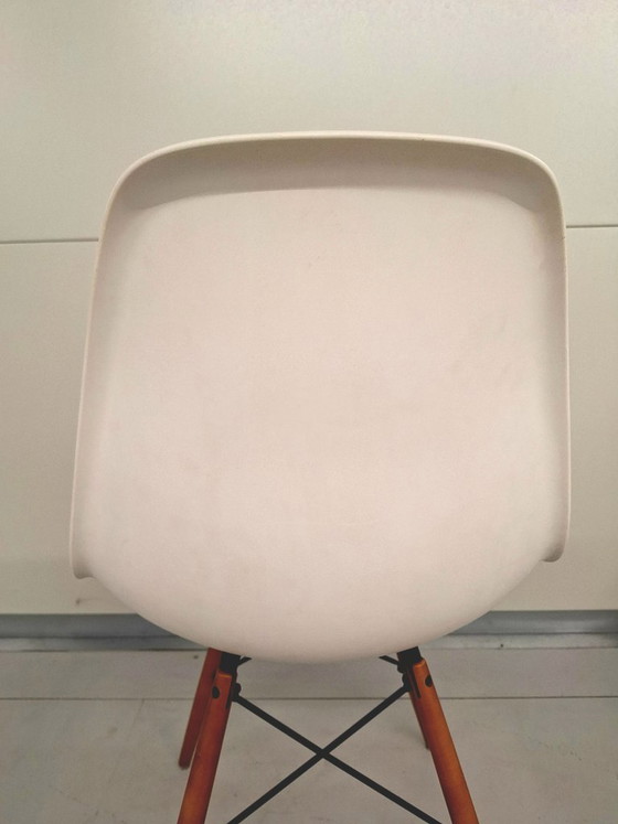 Image 1 of Set of 4 authentic Vitra Eames DSW dining chairs (2012)