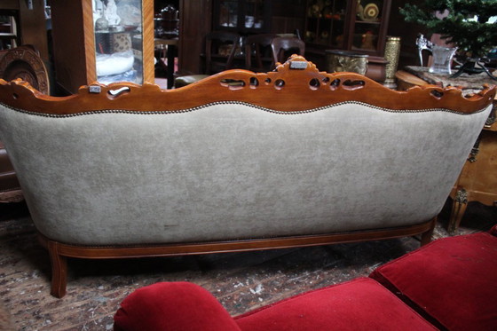 Image 1 of baroque lodewijk sofa set