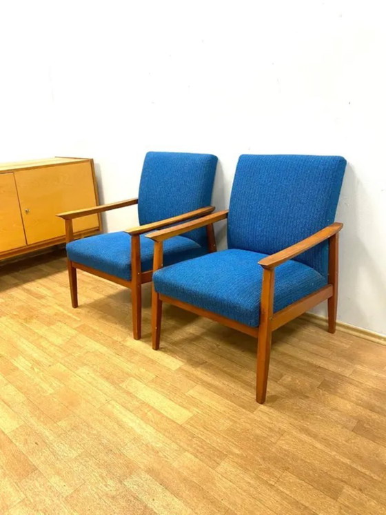 Image 1 of Juego de 2 sillones retro, TON, años 60, Checoslovaquia