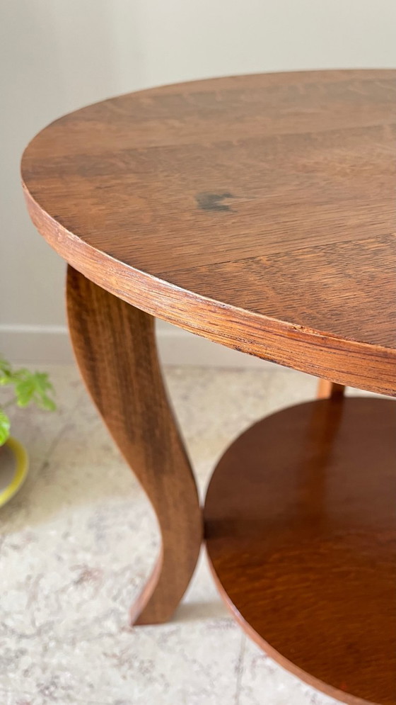 Image 1 of ART DECO inspired Gueridon side table