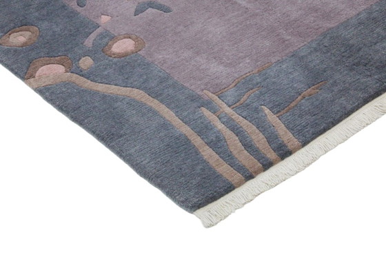 Original Modern Designer Highland Wool Rug Nepal 308 x 199 cm, Rugs & carpets, Grey (photo 4 of 8)