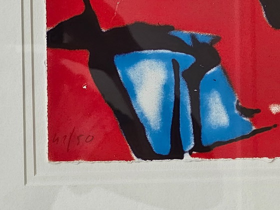 Image 1 of Herman Brood - Couronnement du roi, édition limitée signée à la main, 41/50