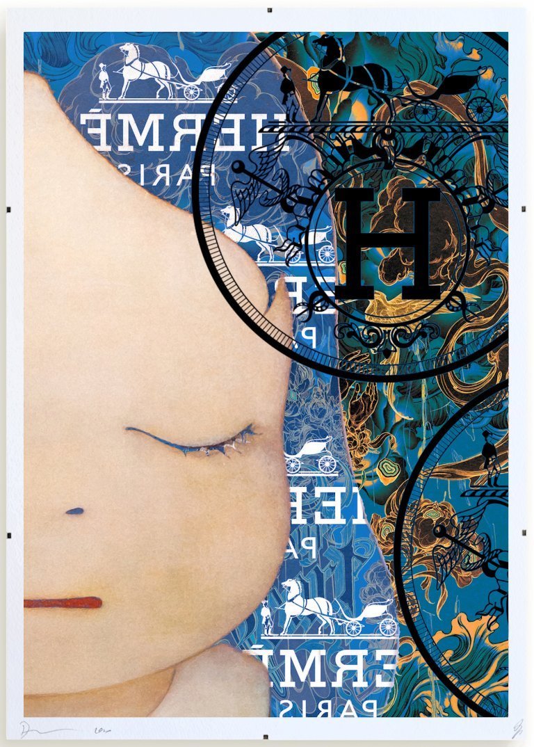 Death NYC - Nara X Hermes - screenprint with frame | €185 | Whoppah