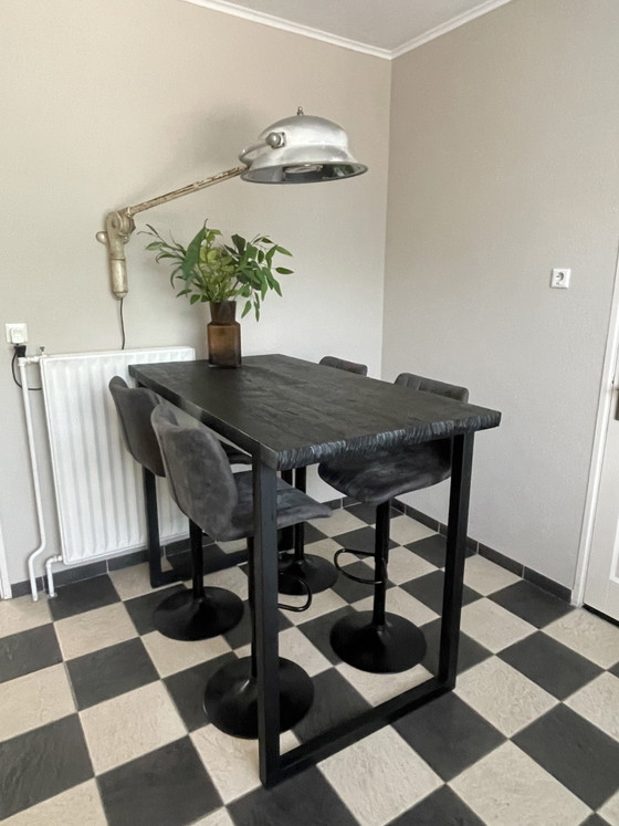 Image 1 of Tavolo da bar Bram nero di DTP Home