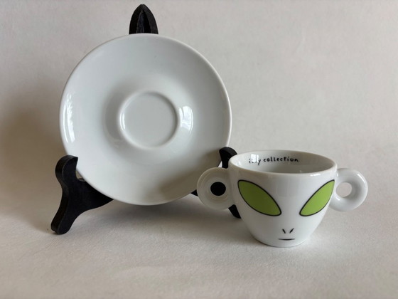 Image 1 of Tazza e piattino Illy Art Collections " Alien"