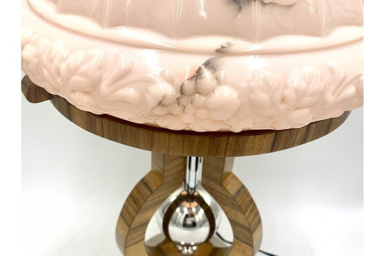 Image 1 of Lámpara de mesa Art Déco, años 50