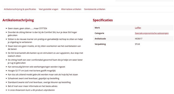 Image 1 of Löffler Stakruk Comfort STIT | ergonomico