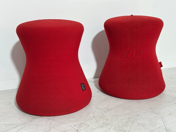 2x Löffler Fungo Ergonomische Kruk - Rood Breisel - ErgoTop - Duits Design – Krukjes, Textile (photo 4 of 5)