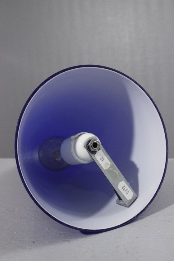 Image 1 of Lampada vintage "Teepee" di SCE per Habitat, blu, 35 cm, design postmoderno, anni '90