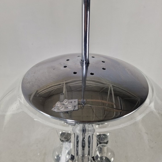 Image 1 of Extra grote Glashútte Limburg hanglamp met verlengstangen