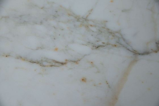 Tulipán Knoll ovalado original (244x137) Calacatta Gold (Oro) Eero Saarinen – Mesas de comedor, Marble (photo 13 of 15)