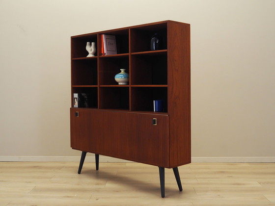 Image 1 of Teak bookcase, Danish design, 1970s, designer: Peter Løvig Nielsen