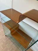 Design Wave Cabinet Glass + Wood Urbinati