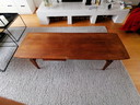 Table basse Pastoe en teck Fin des années 1950