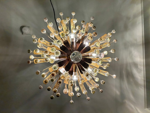 Vintage Palwa teardrop chandelier