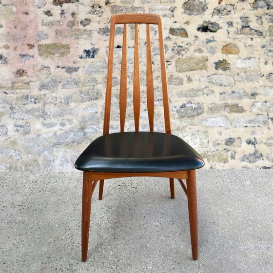 Set of 4 Dining chairs by Niels Koefoed, 1960, Henning Kjaernulf, Wood, Black (photo 3 of 10)
