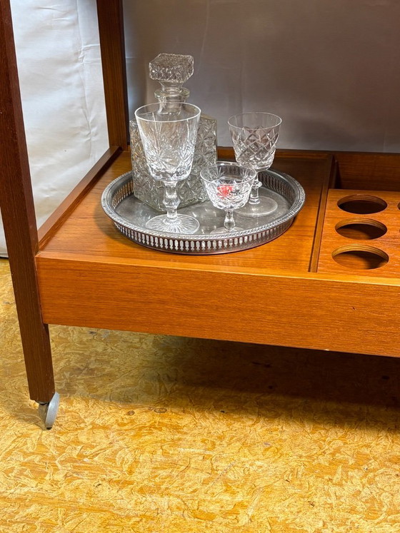Prachtige Vintage Remploy Teak Uitschuifbare Serveerwagen | 1960 | Scandinavisch Design | Mid-Century Retro (photo 4 of 15)