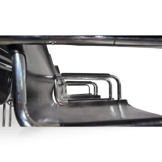 Matteo Grassi Set of 6 Visitor Chairs, Leather/Chrome Dining Chairs, 1970 (photo 20 of 20)