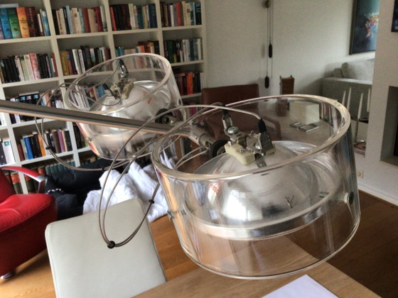 Image 1 of English design pendant lamp with four glass shades