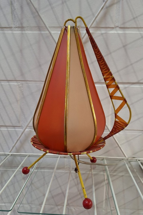 Image 1 of Mid-Century Scandinavian table lamp 1950s.