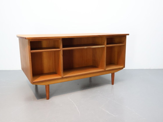 Image 1 of Deens bureau Dubbelzijdig Teak 