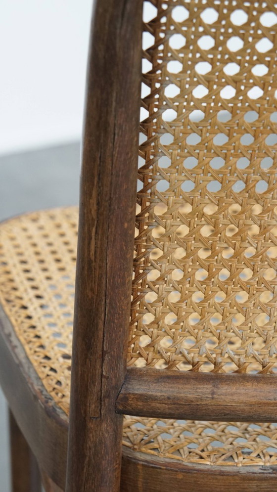 Image 1 of Bistrostuhl im Thonet-Stil mit Holzgestell