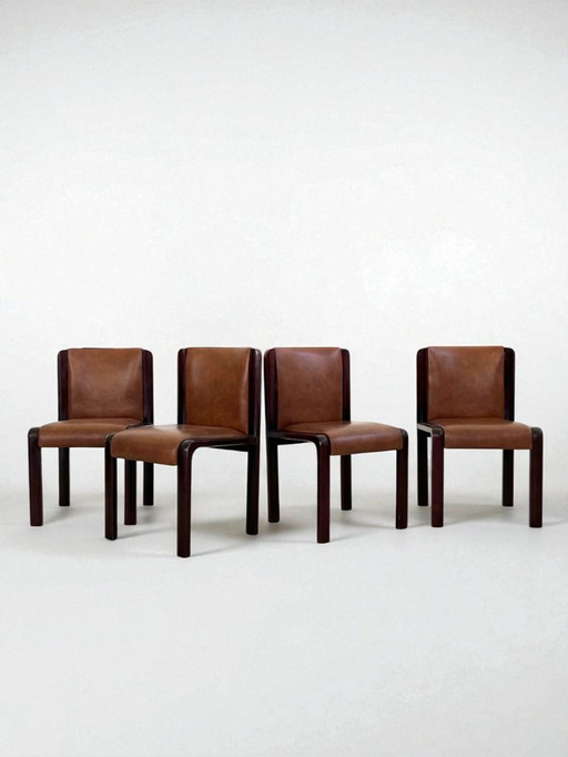 Set of four vintage chairs